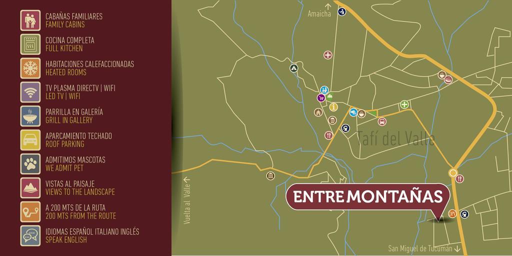 דירות Tafí del Valle Entre Montanas מראה חיצוני תמונה